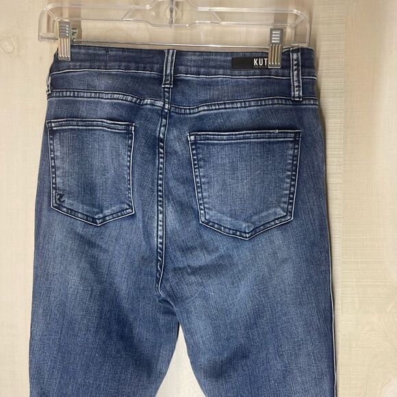 Kut from the Kloth Connie Fab AB ankle skinny distressed jeans, size 4‎ - Picture 13 of 16